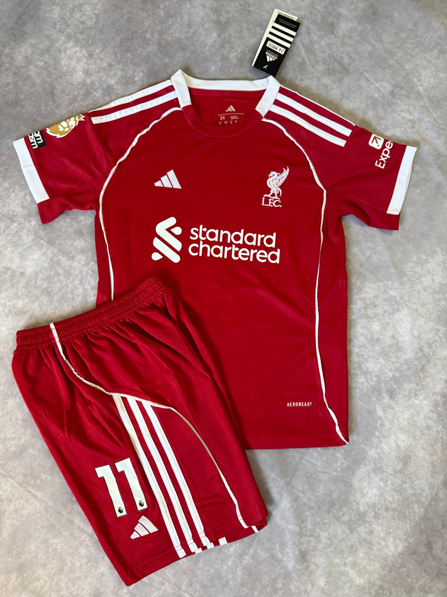 Liverpool 2025 Salah 11 kids set