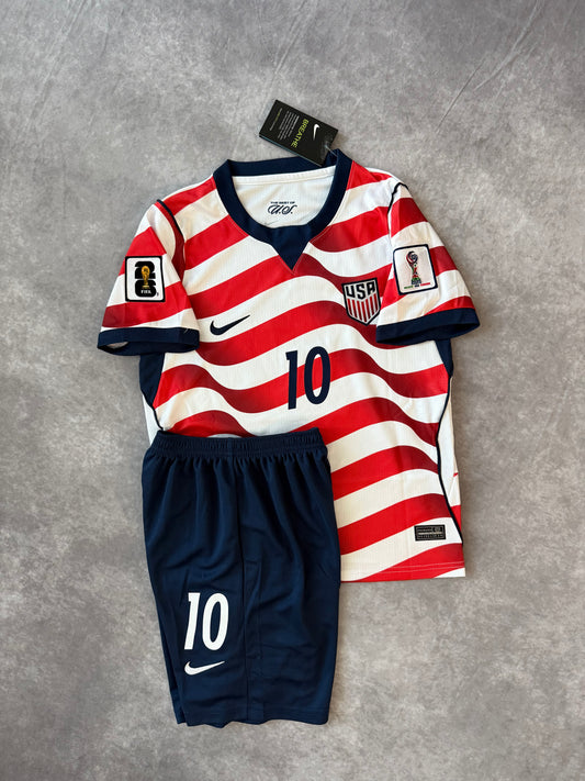 USA National Team Soccer set Kids 2026 Pulisic 10