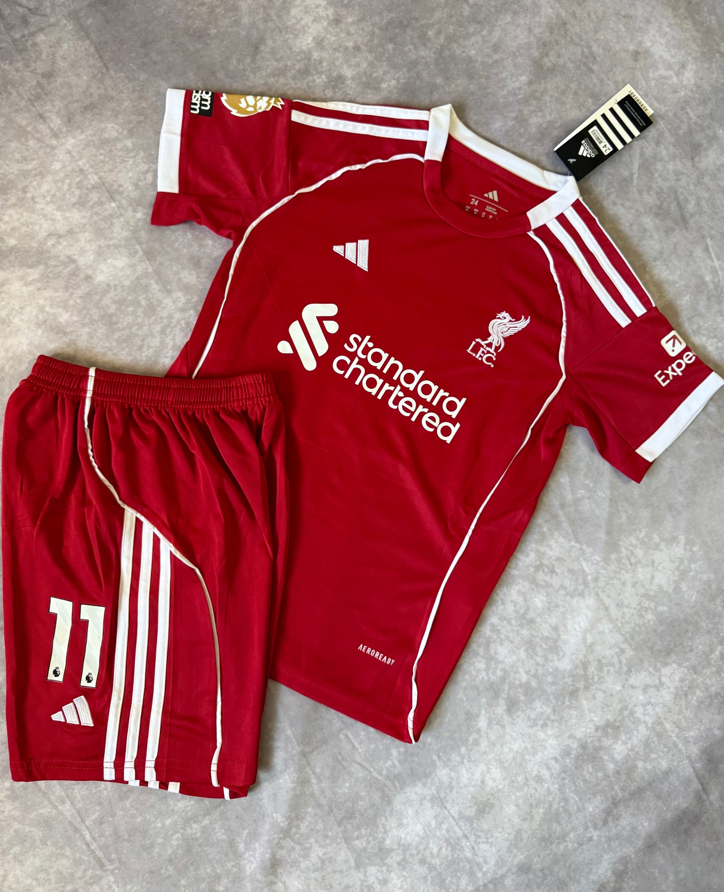 Liverpool 2025 Salah 11 kids set