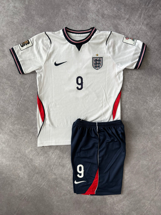 England Home Soccer Set Kids 2026 Kane 9