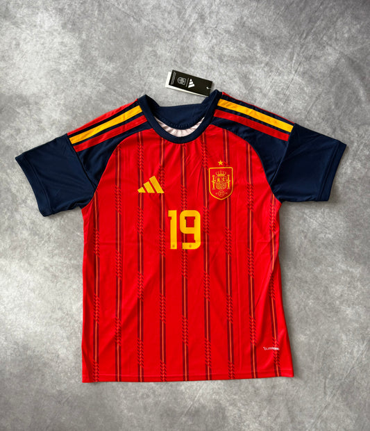 Spain Home Jersey 2026 Yamal 19