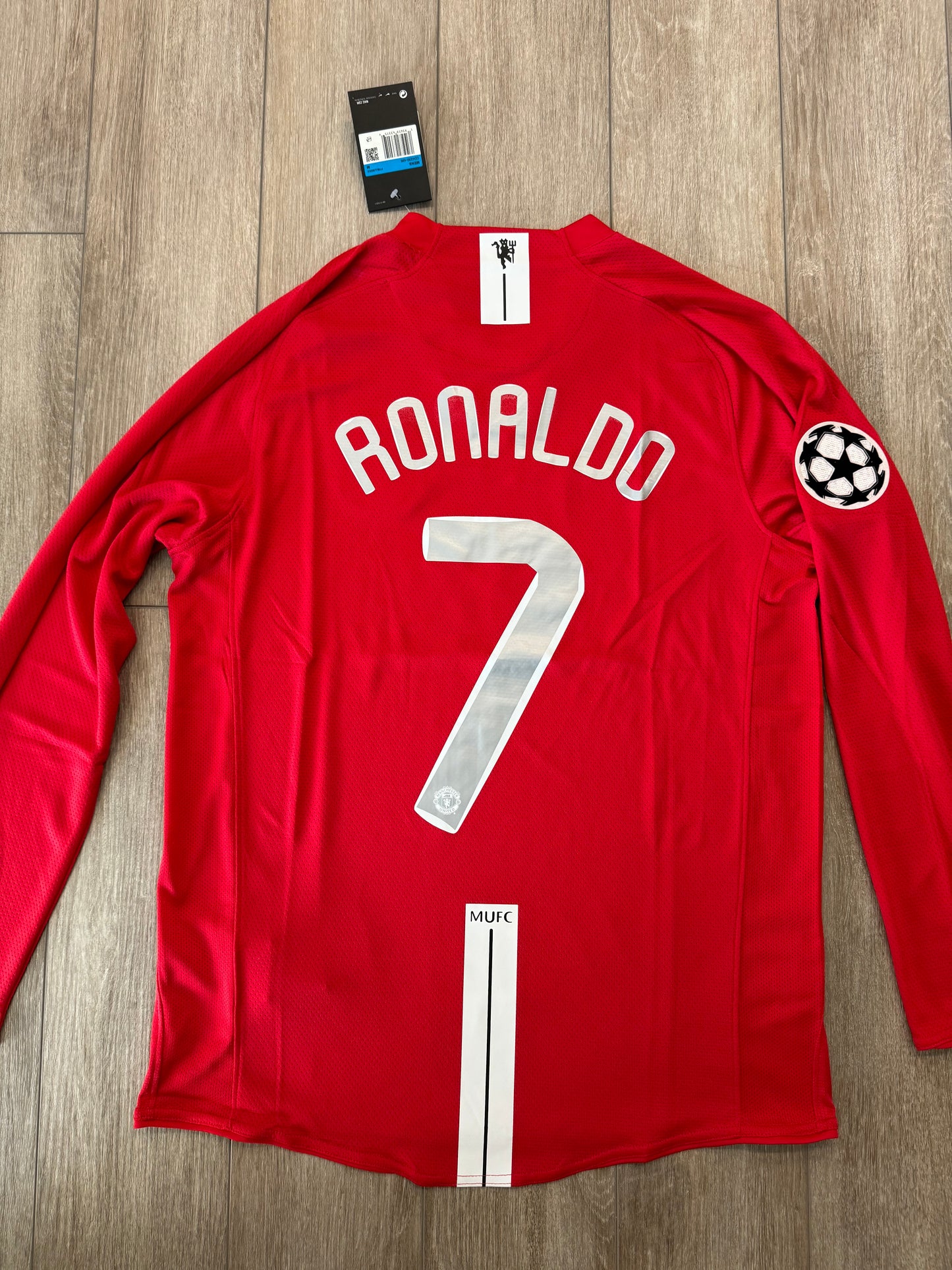 Manchester United Champions League Final 2008 Ronaldo 7