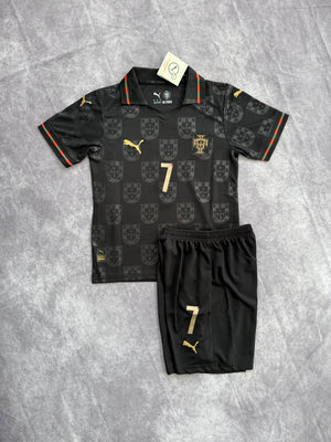 Portugal Away Soccer set Kids Ronaldo 7