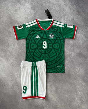 Mexico Home Soccer Set Kids 2026 Raúl 2026