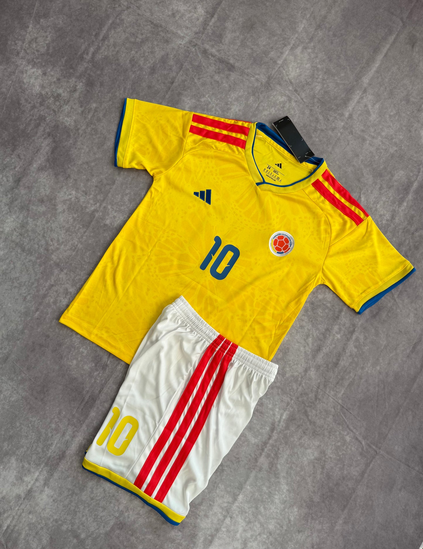 Colombia Home Soccer set Kids James 10