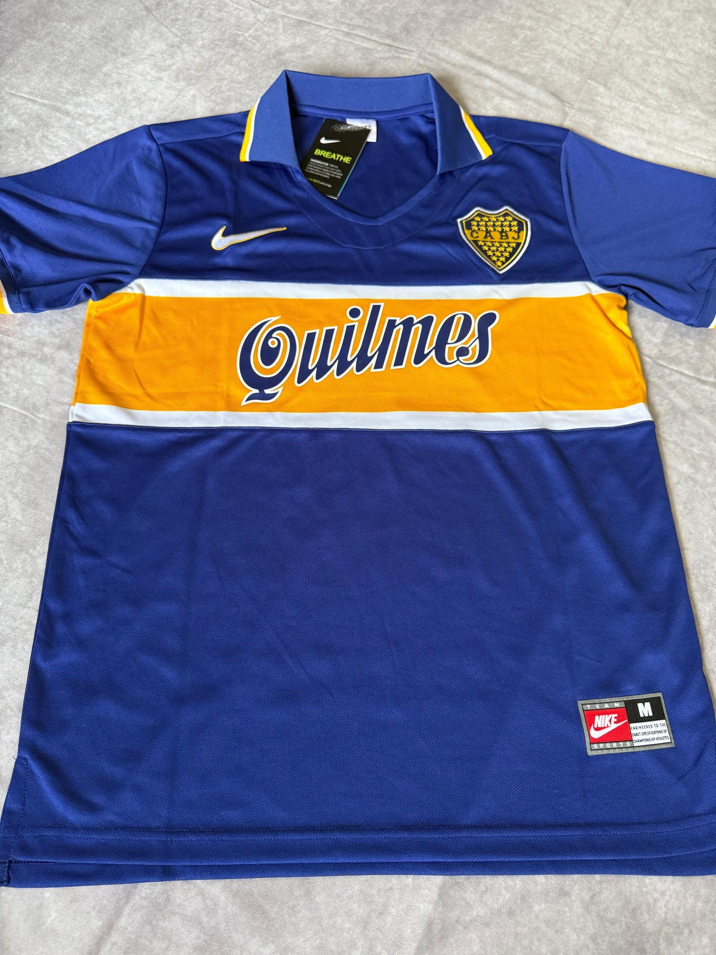 Boca Jr Home Soccer Jersey Retro Maradona 10