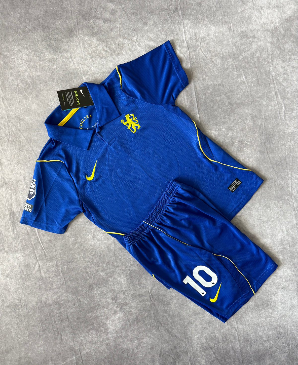 Chelsea Home Soccer Jersey Set Kids Palmer 10