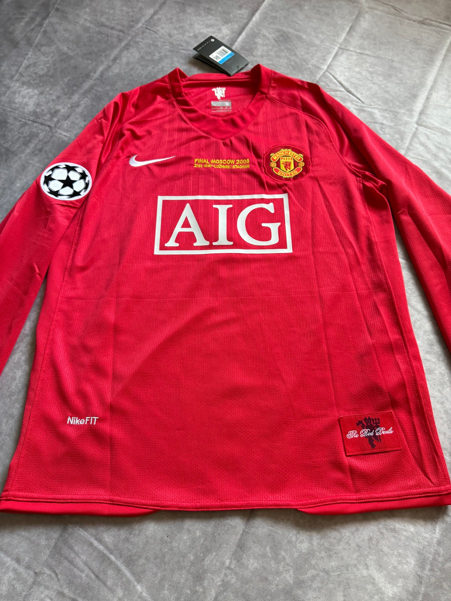 Manchester United Champions League Final 2008 Ronaldo 7