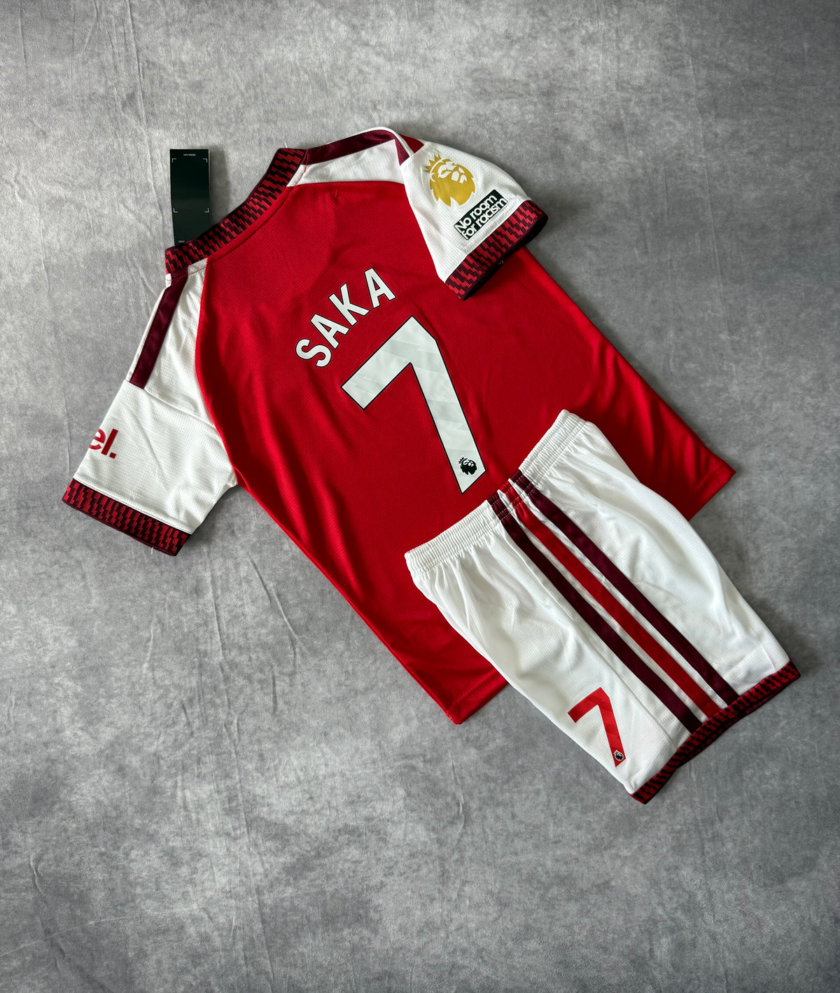 Arsenal Home Soccer Jersey Set Kids Saka 7