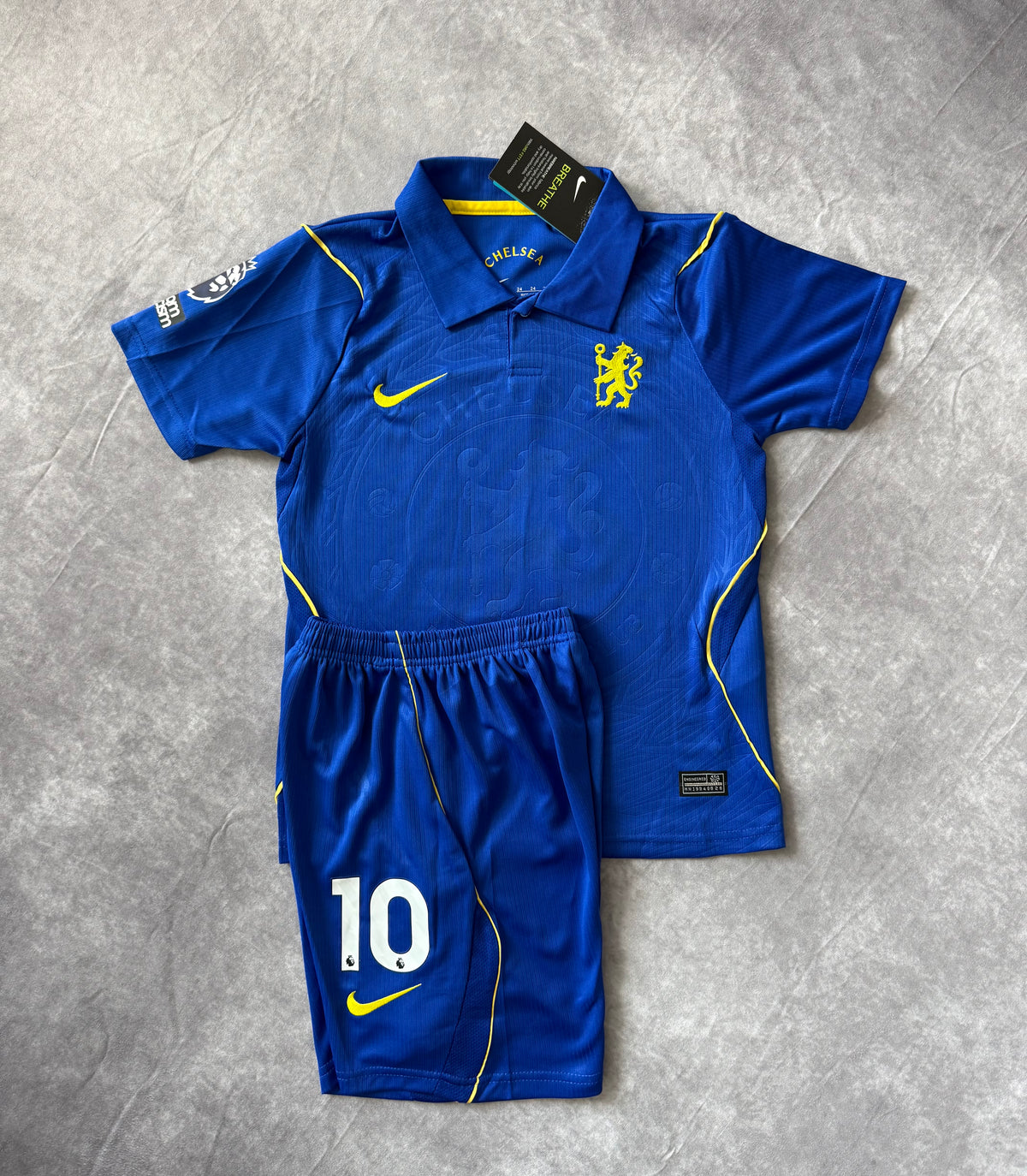 Chelsea Home Soccer Jersey Set Kids Palmer 10