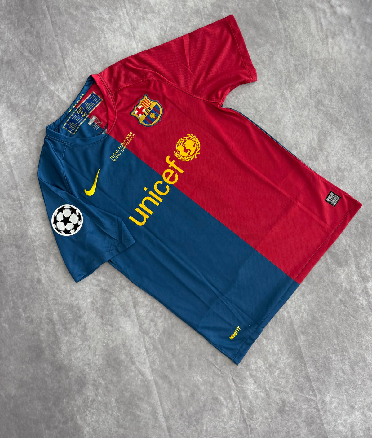 Barcelona Home Champions League Final 2009 Messi 10