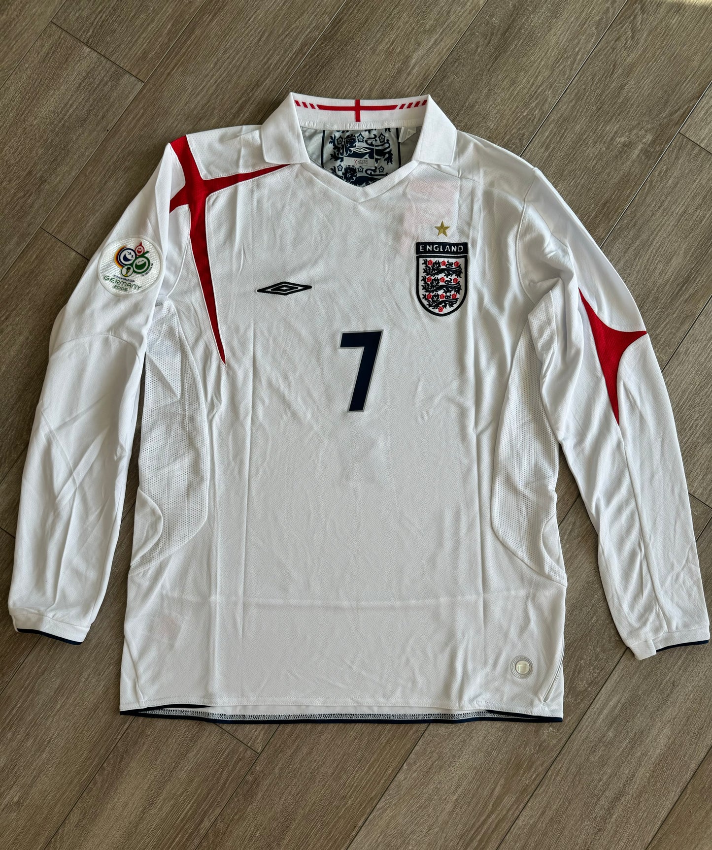 England WorldCup 2006 Retro Beckham 7