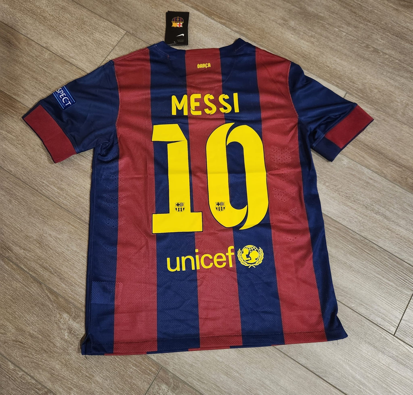 Barcelona Retro Champions League Final Messi 10