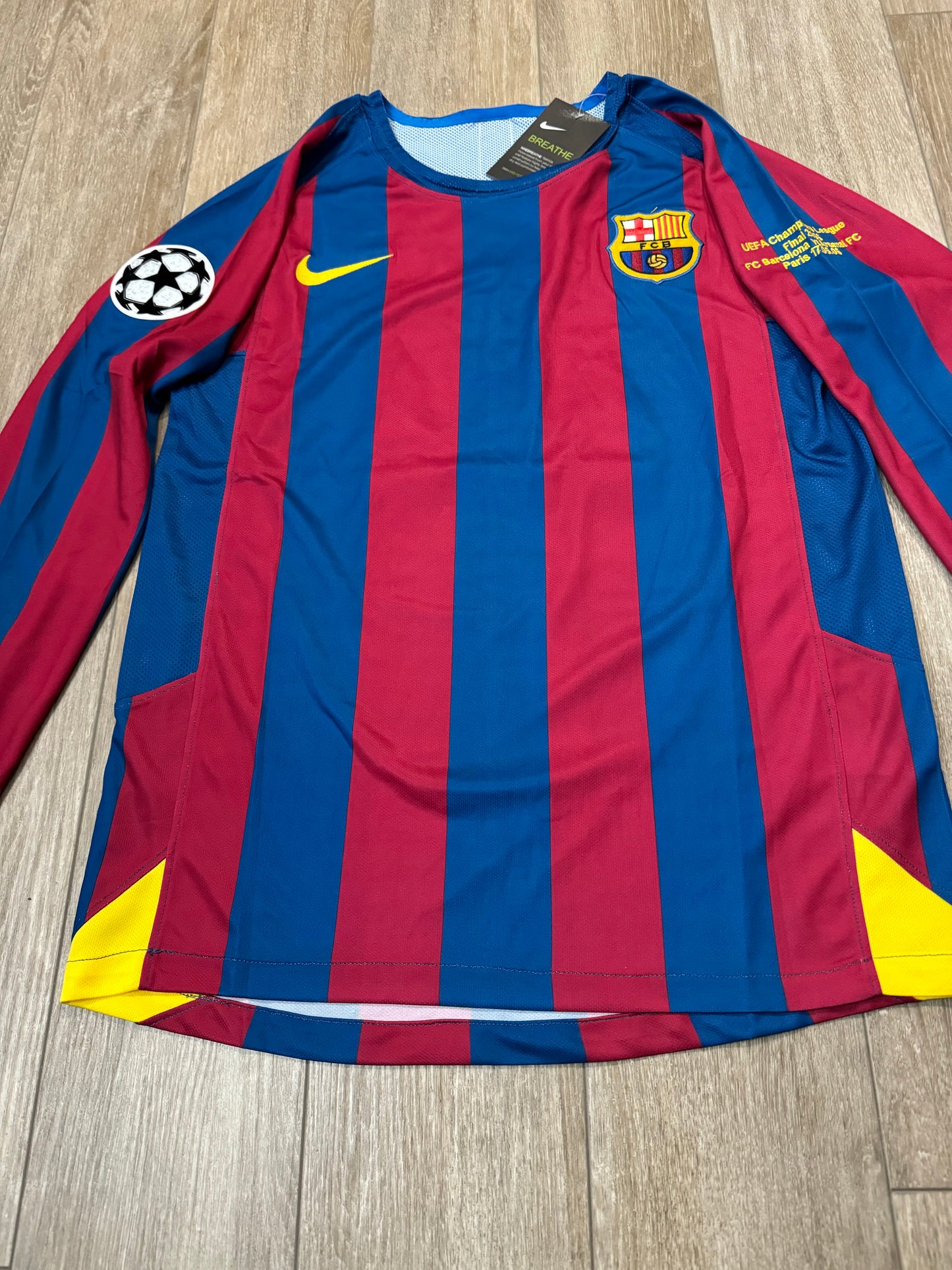 Barcelona Champions League Final 2006 Ronaldinho 10
