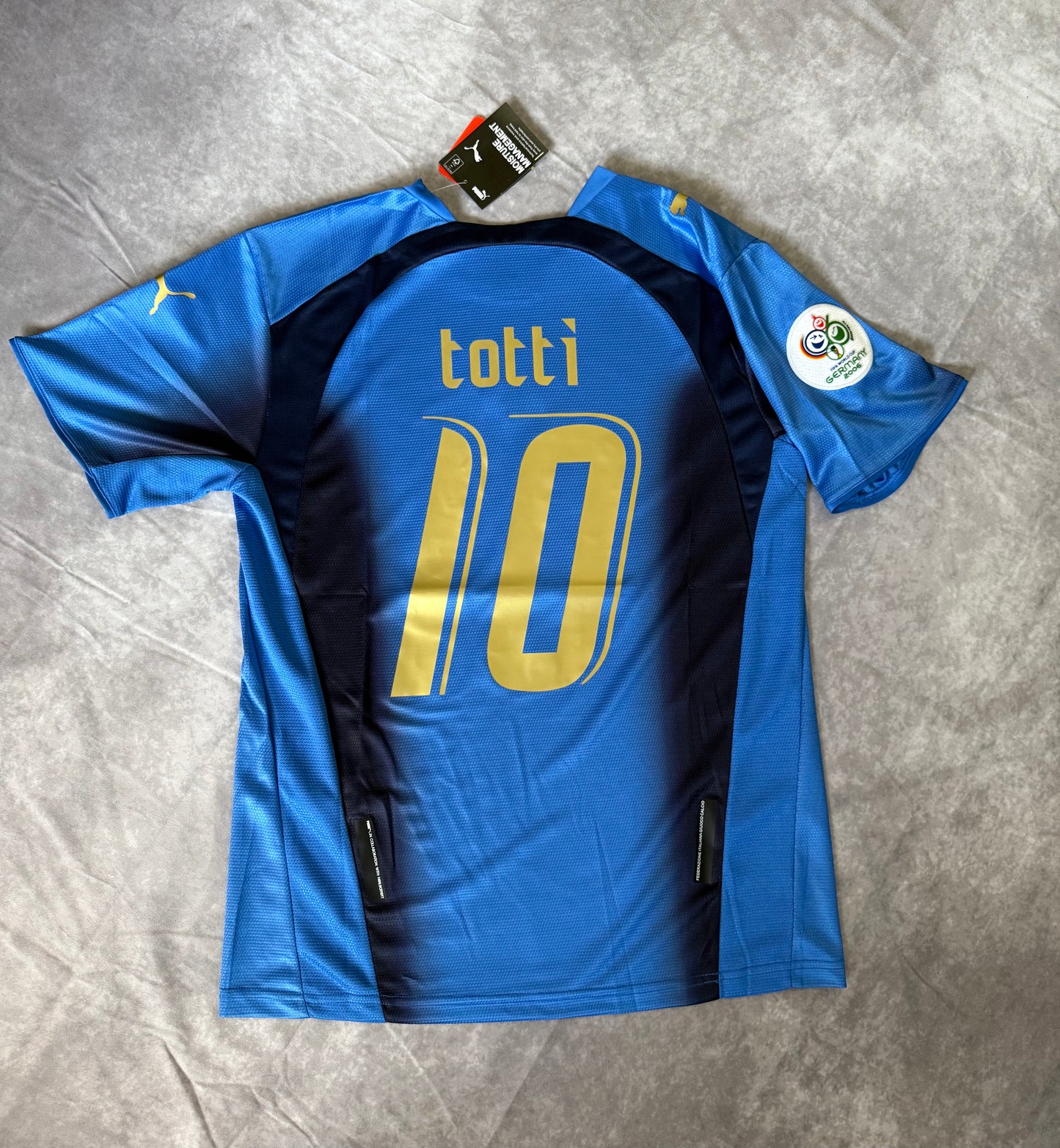 Italy Home WorldCup 2006 Retro Totti 10