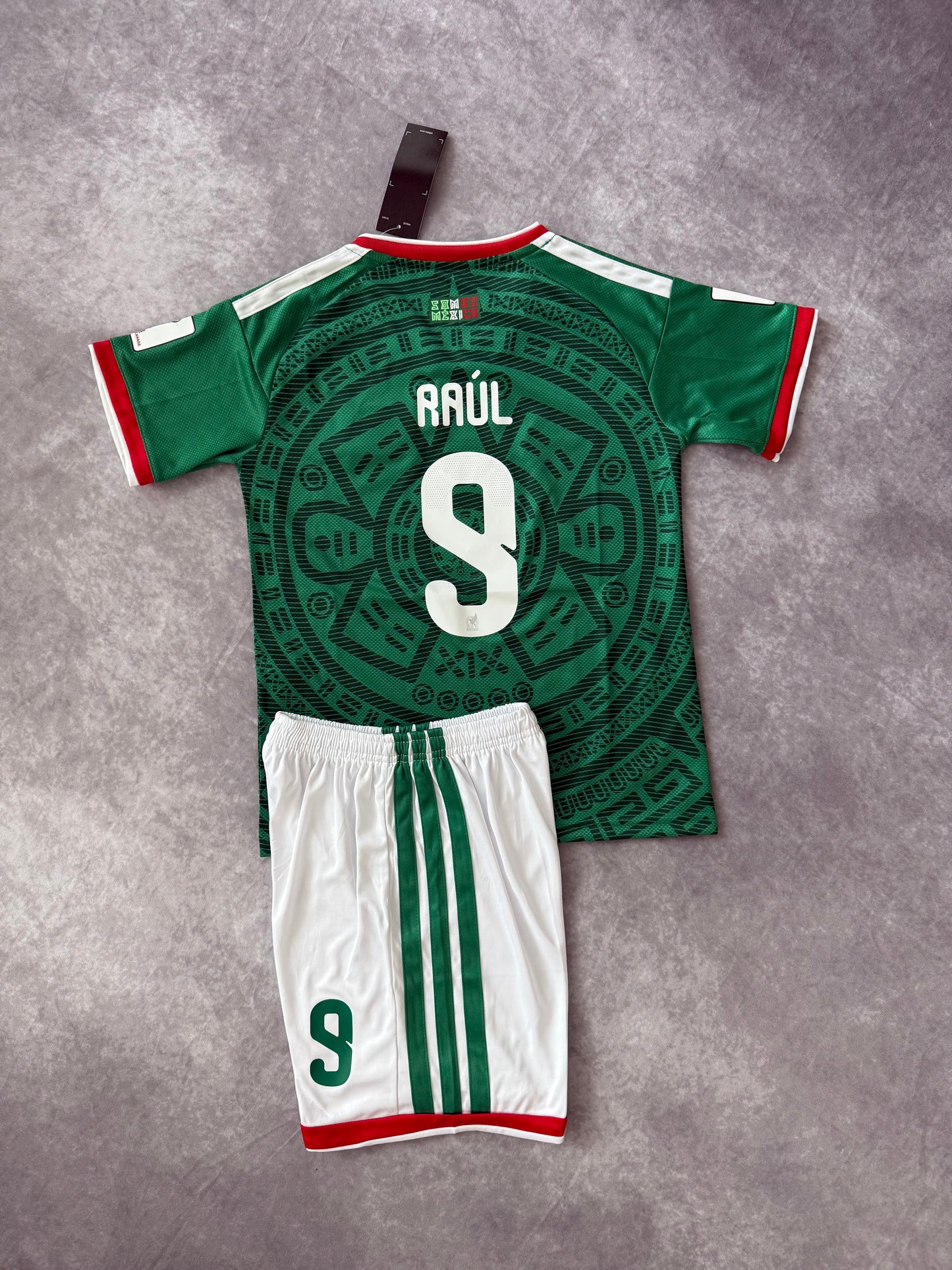 Mexico Home Soccer Set Kids 2026 Raúl 2026