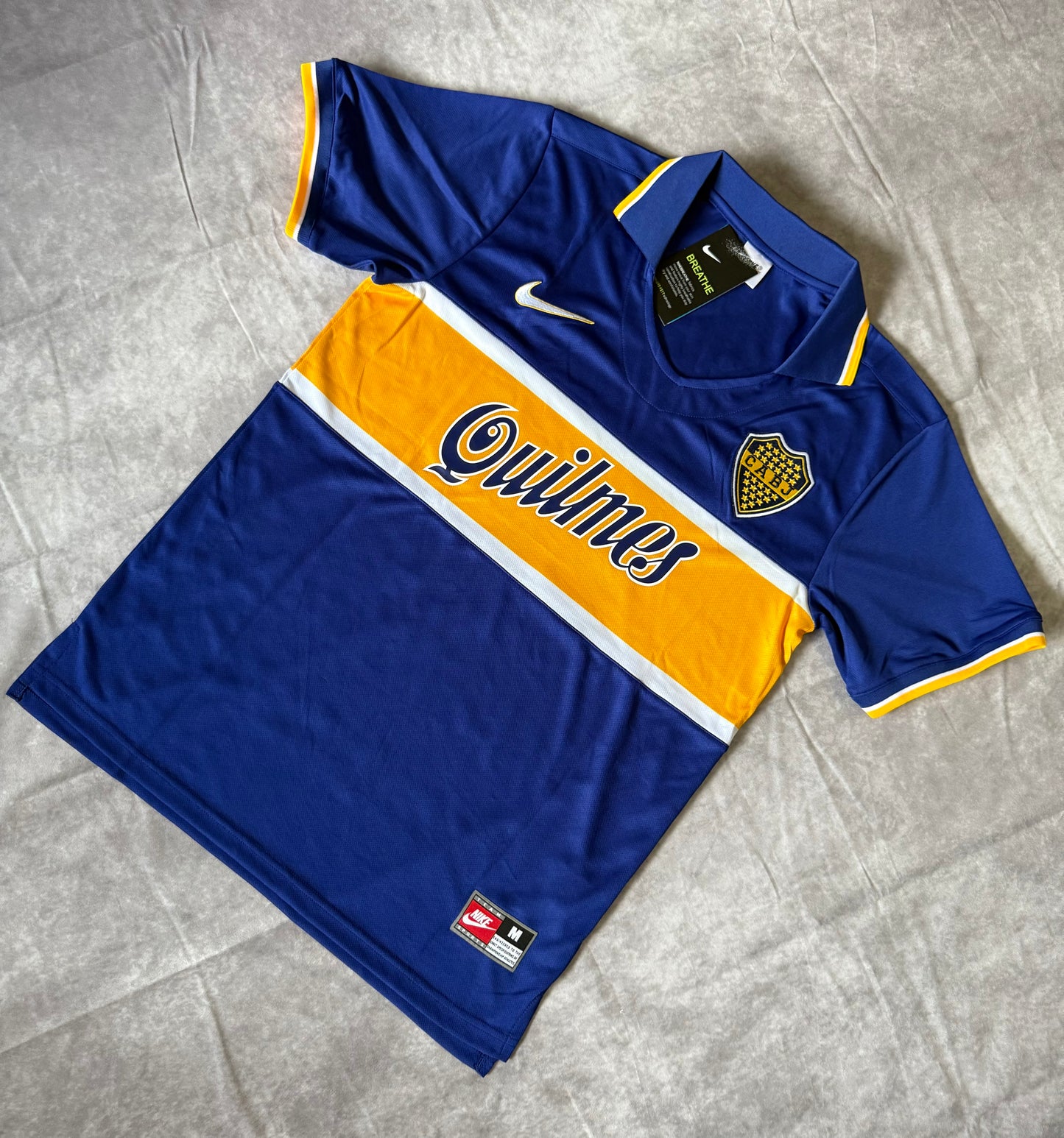 Boca Jr Home Soccer Jersey Retro Maradona 10