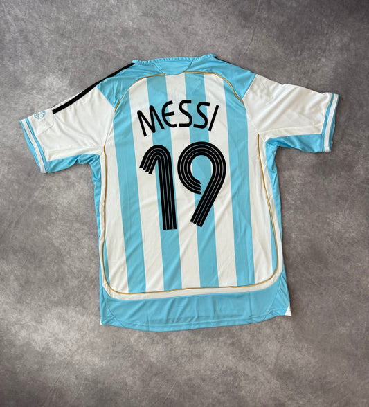 Argentina Home Retro 2006 Messi 10