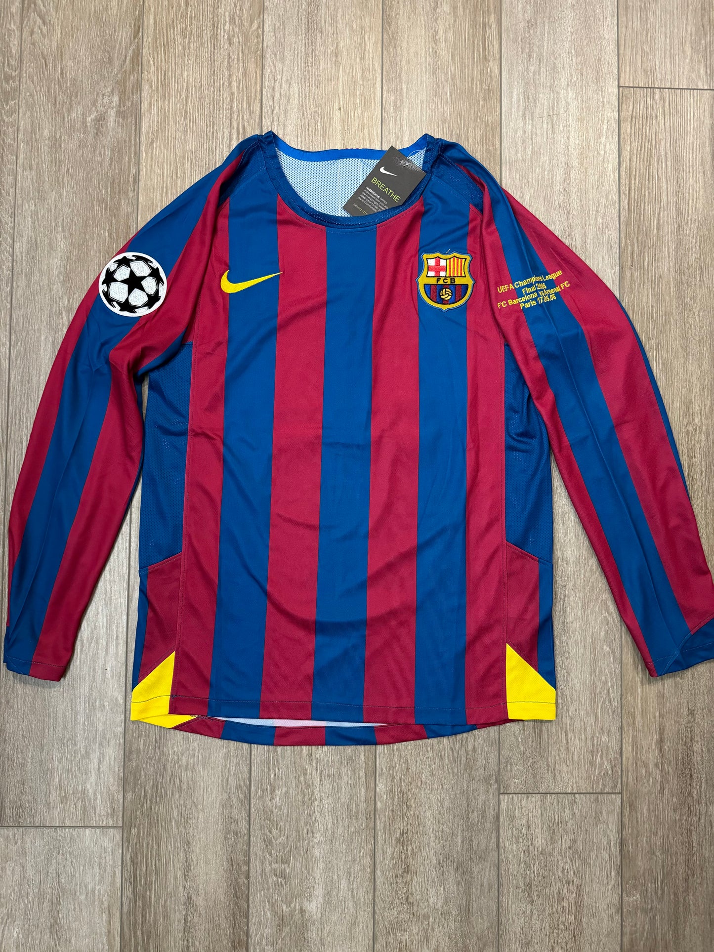 Barcelona Champions League Final 2006 Ronaldinho 10