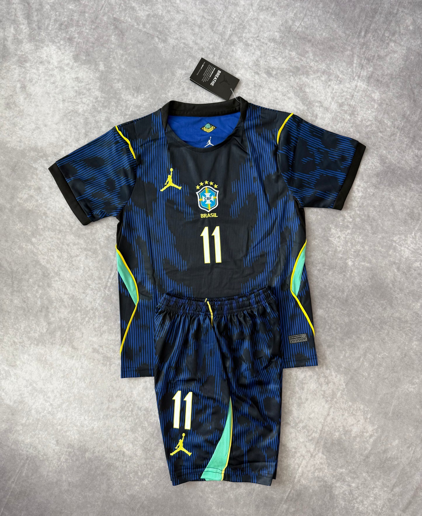 Brazil Away Soccer set 2026 Rapinha 11