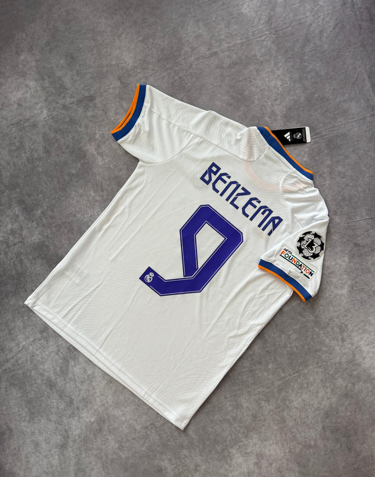 Real Madrid Home Champions League Final 2022 Benzema 9