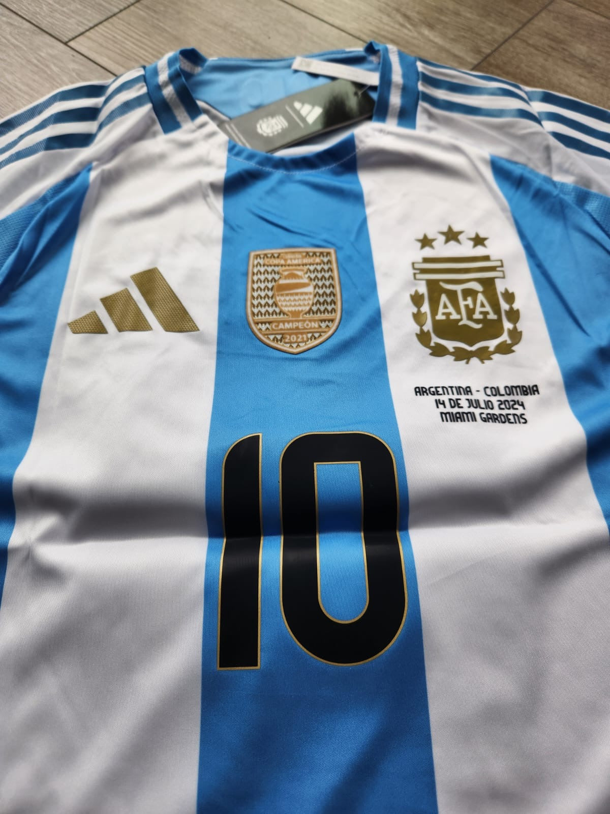 Argentina Home National Team 2024/25 Copa America Final