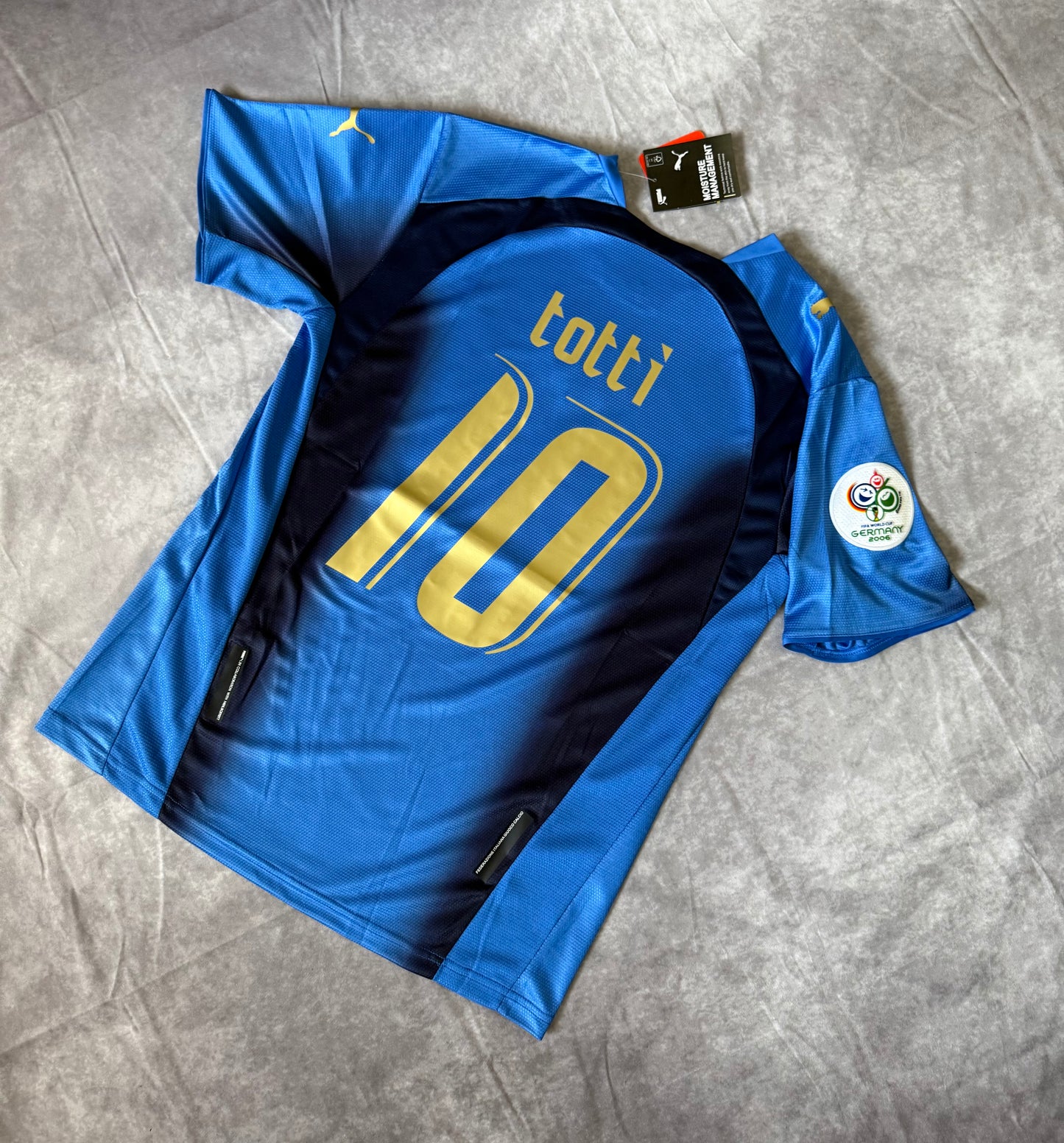 Italy Home WorldCup 2006 Retro Totti 10