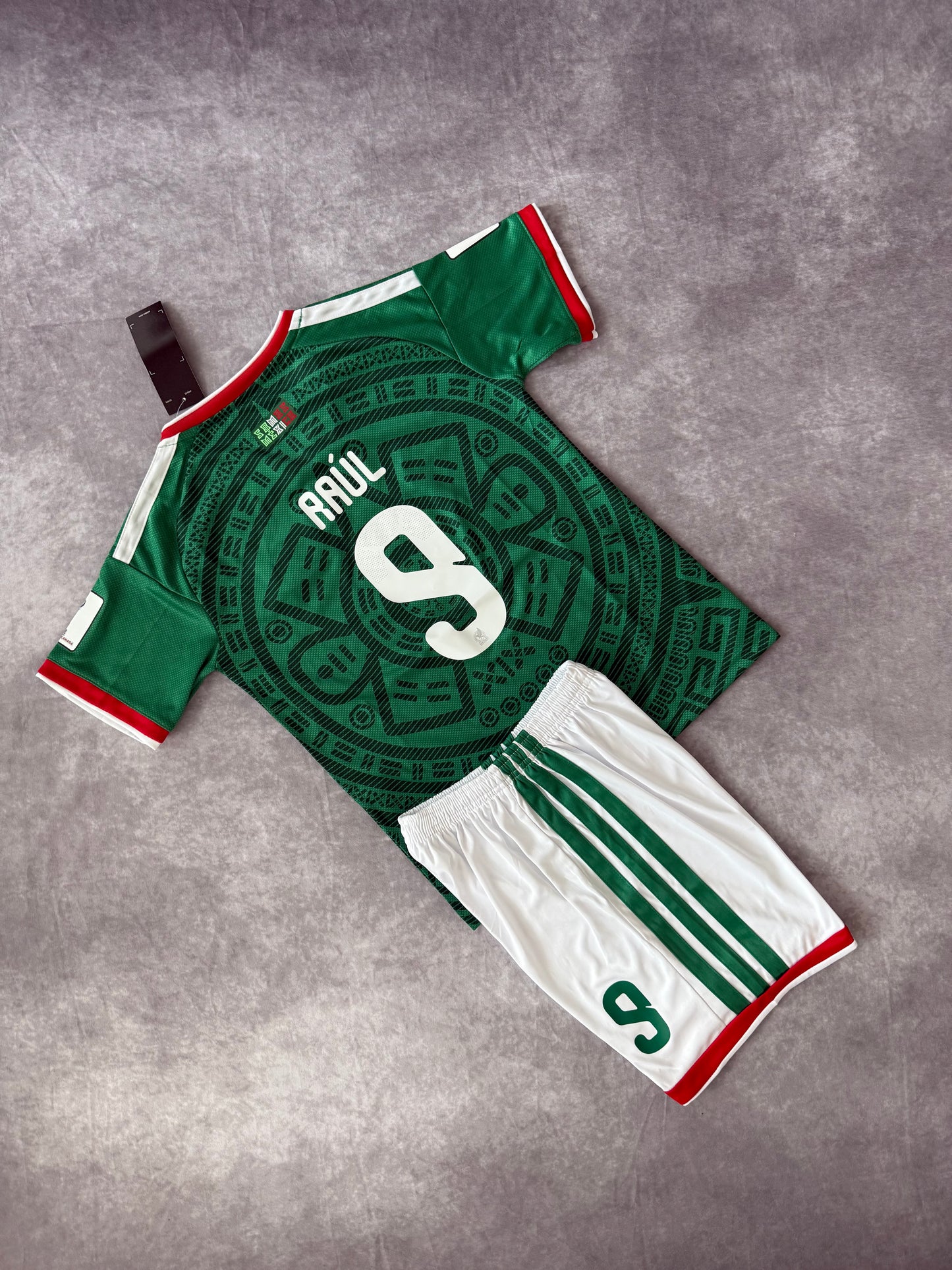 Mexico Home Soccer Set Kids 2026 Raúl 2026