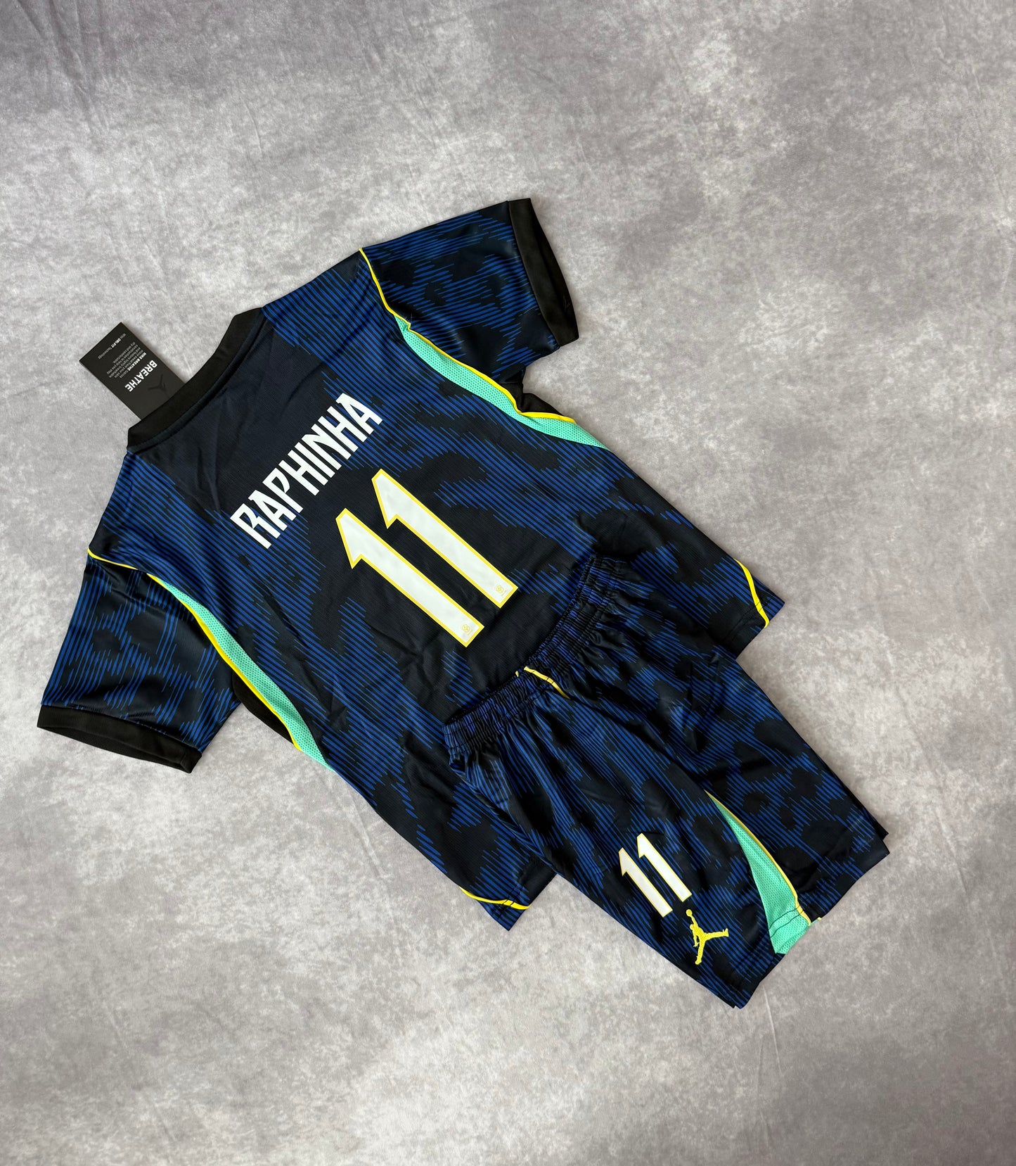 Brazil Away Soccer set 2026 Rapinha 11