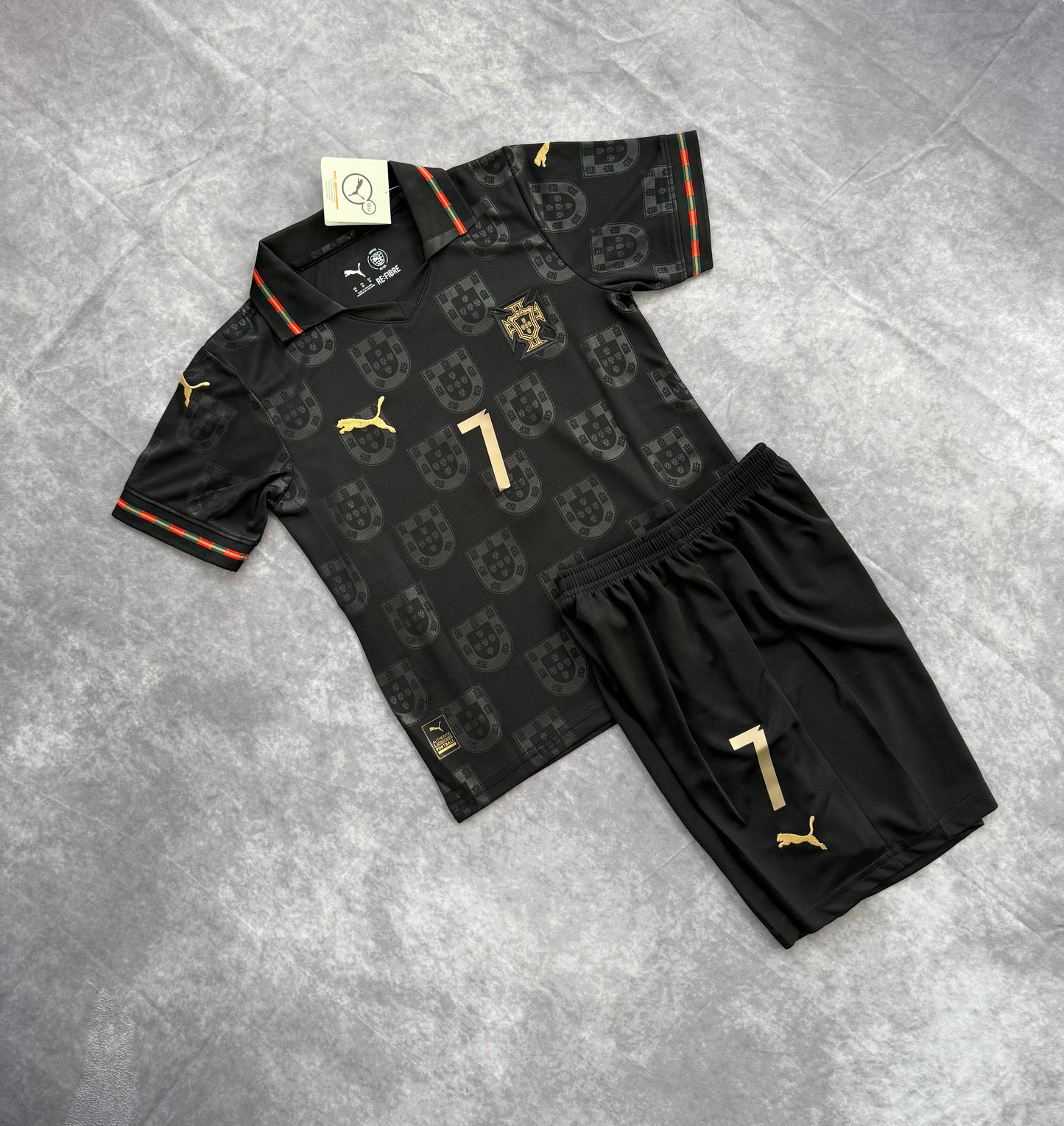 Portugal Away Soccer set Kids Ronaldo 7