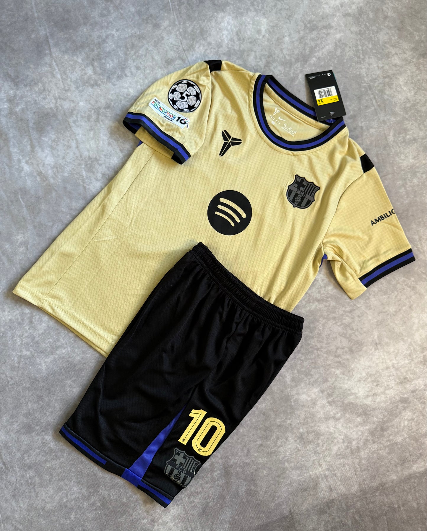 Barcelona Fc Away 2026 Yamal 10 kids set