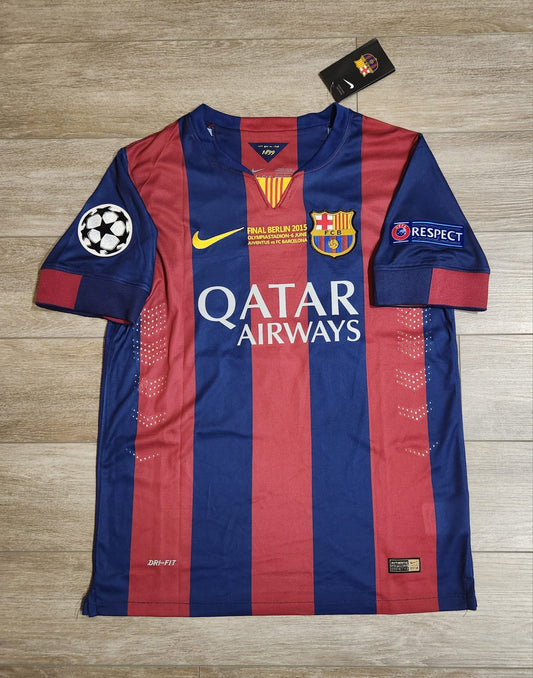 Barcelona Retro Champions League Final Messi 10