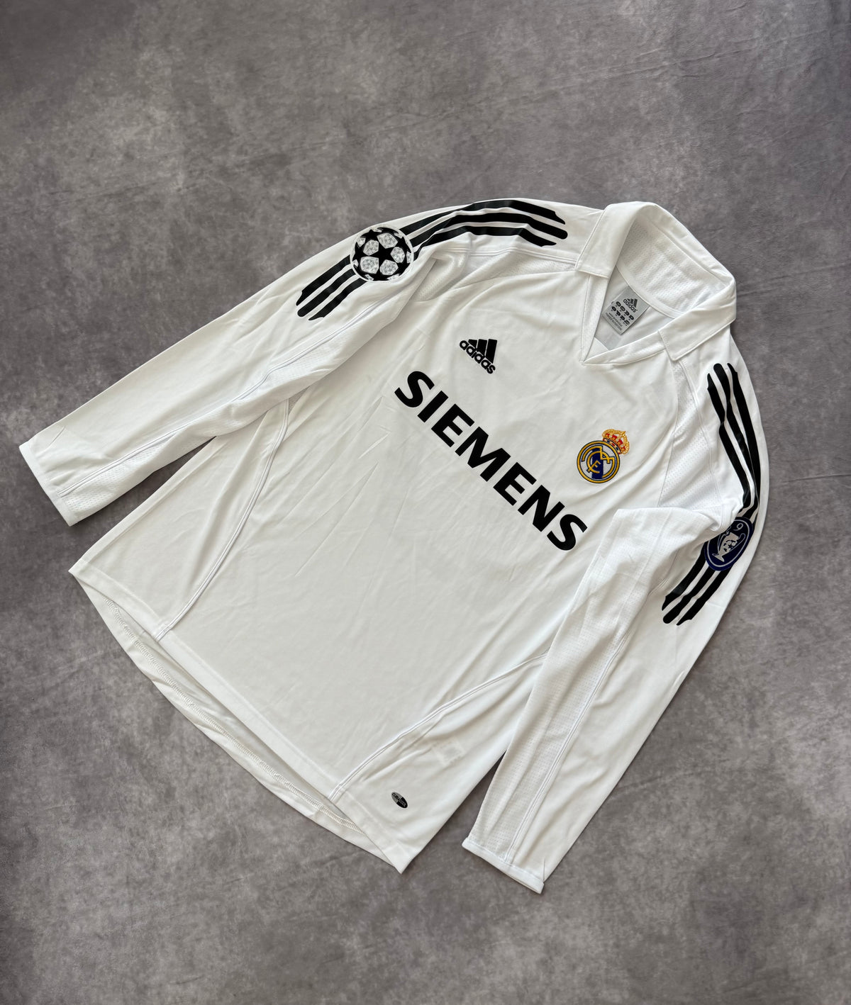 Real Madrid Home Retro Champions League Beckham 23