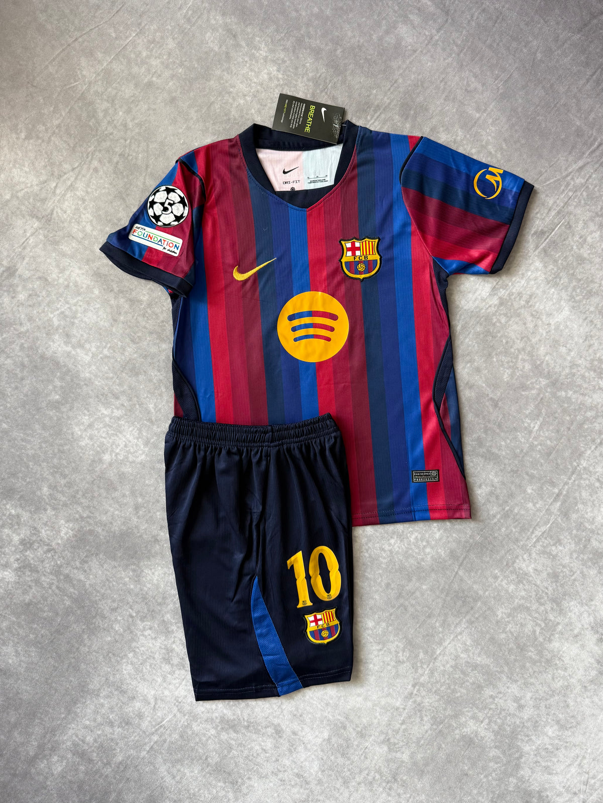 Barcelona Home Set Kids 2026 Yamal 10