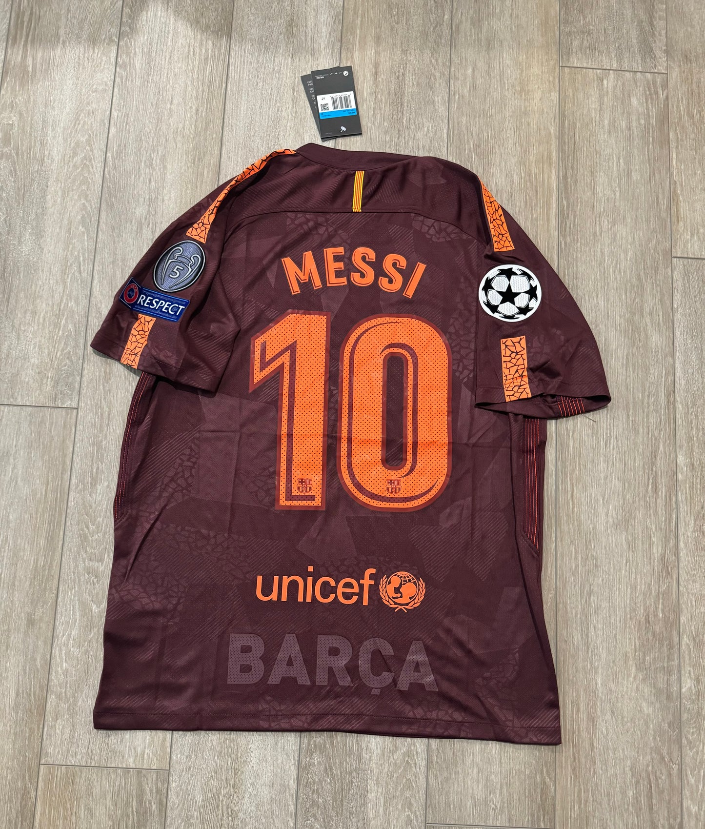 Barcelona Away 2018 Messi 10