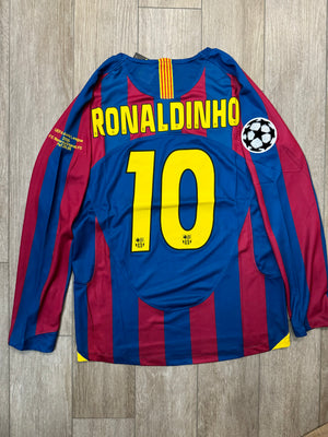 Barcelona Champions League Final 2006 Ronaldinho 10