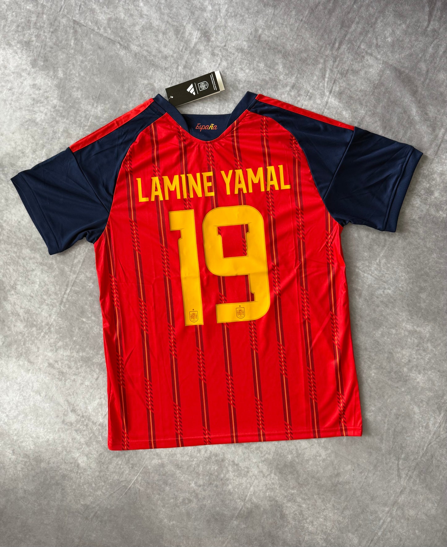 Spain Home Jersey 2026 Yamal 19