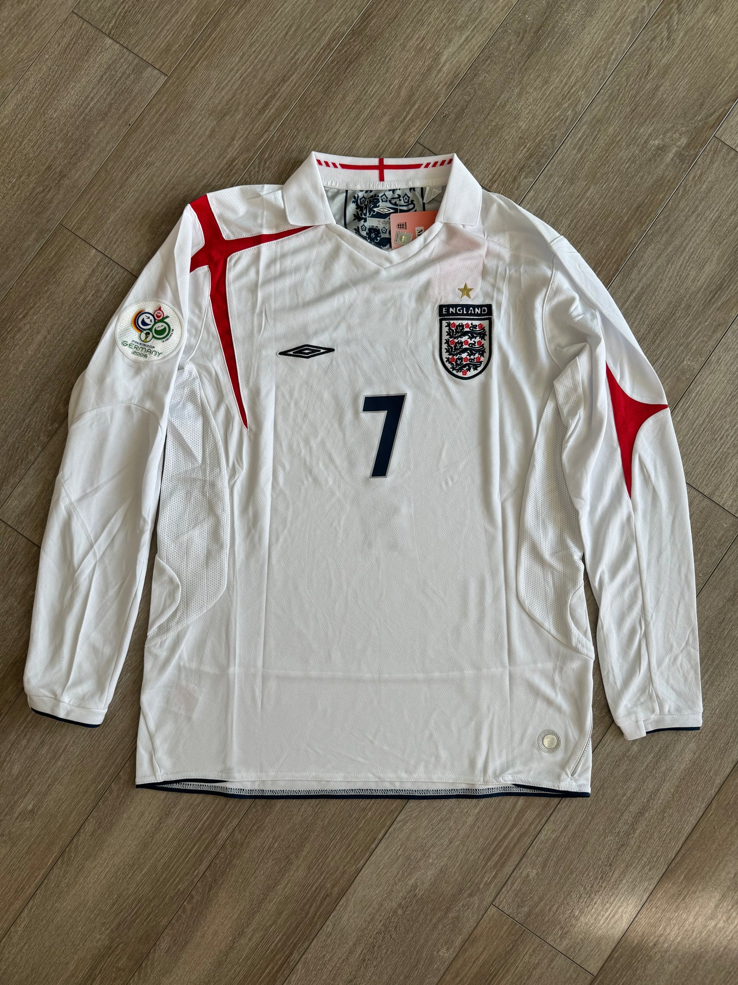 England WorldCup 2006 Retro Beckham 7