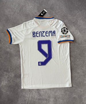 Real Madrid Home Champions League Final 2022 Benzema 9