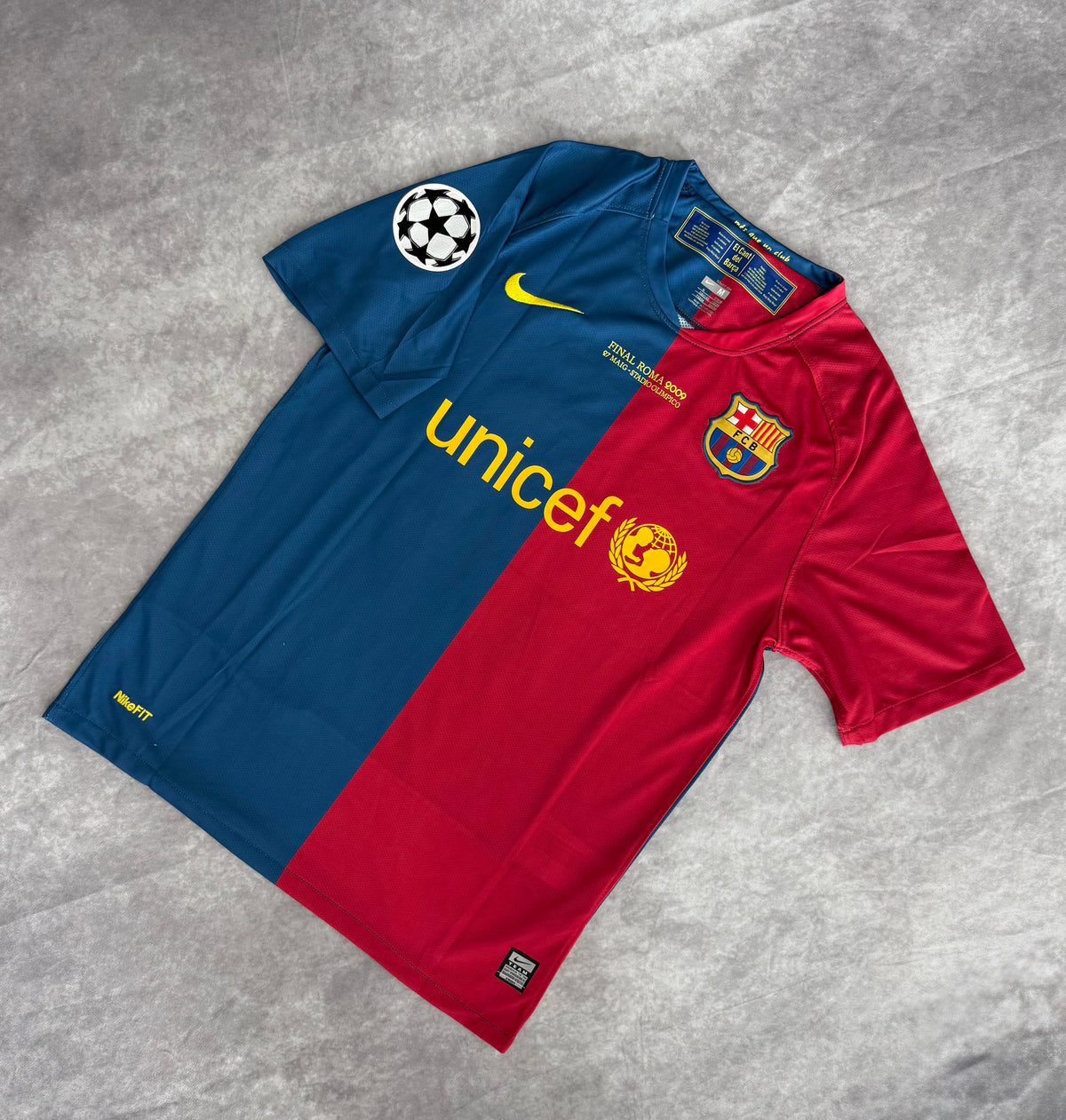 Barcelona Home Champions League Final 2009 Messi 10