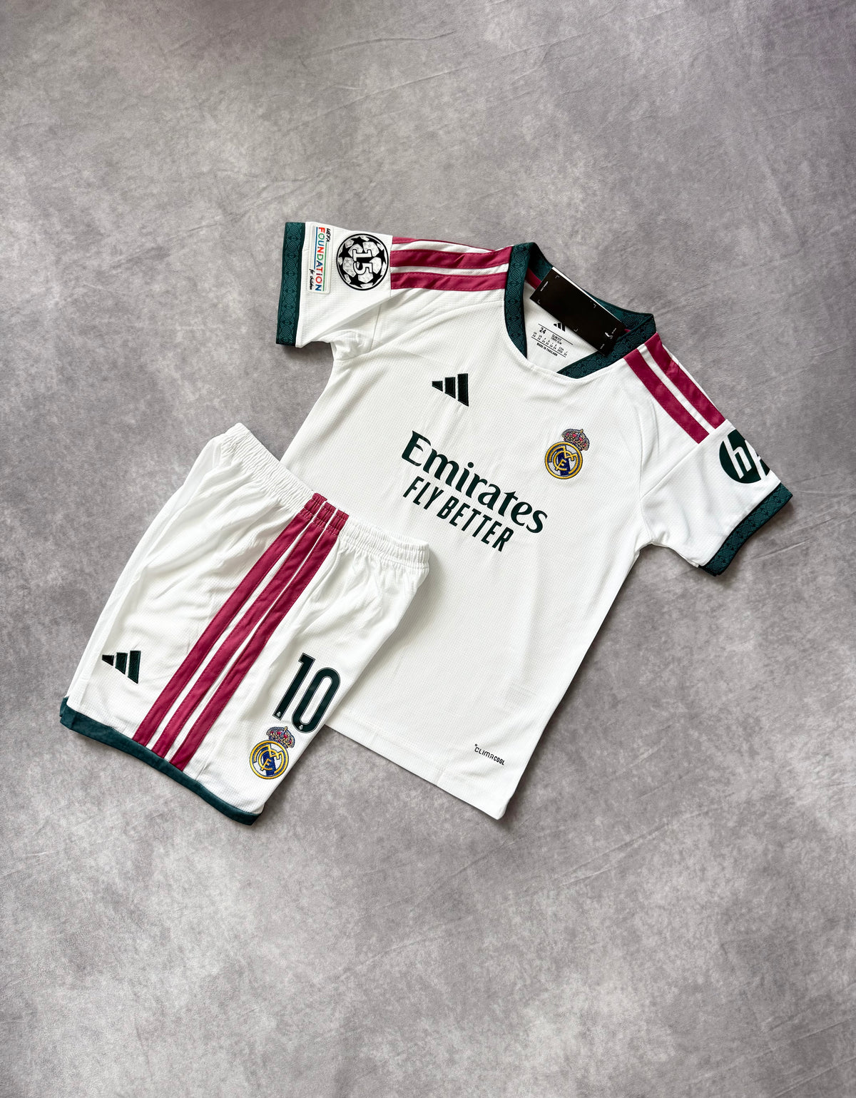 Real Madrid Home Kids set 2026 Mbappe 10