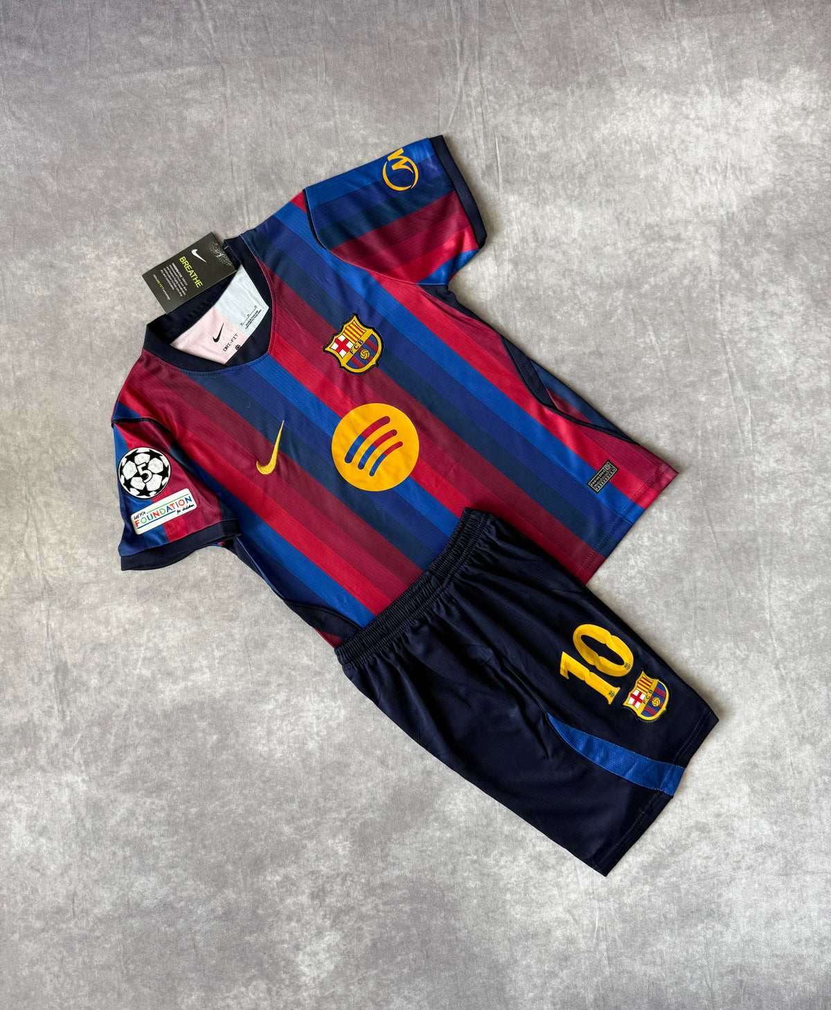 Barcelona Home Set Kids 2026 Yamal 10