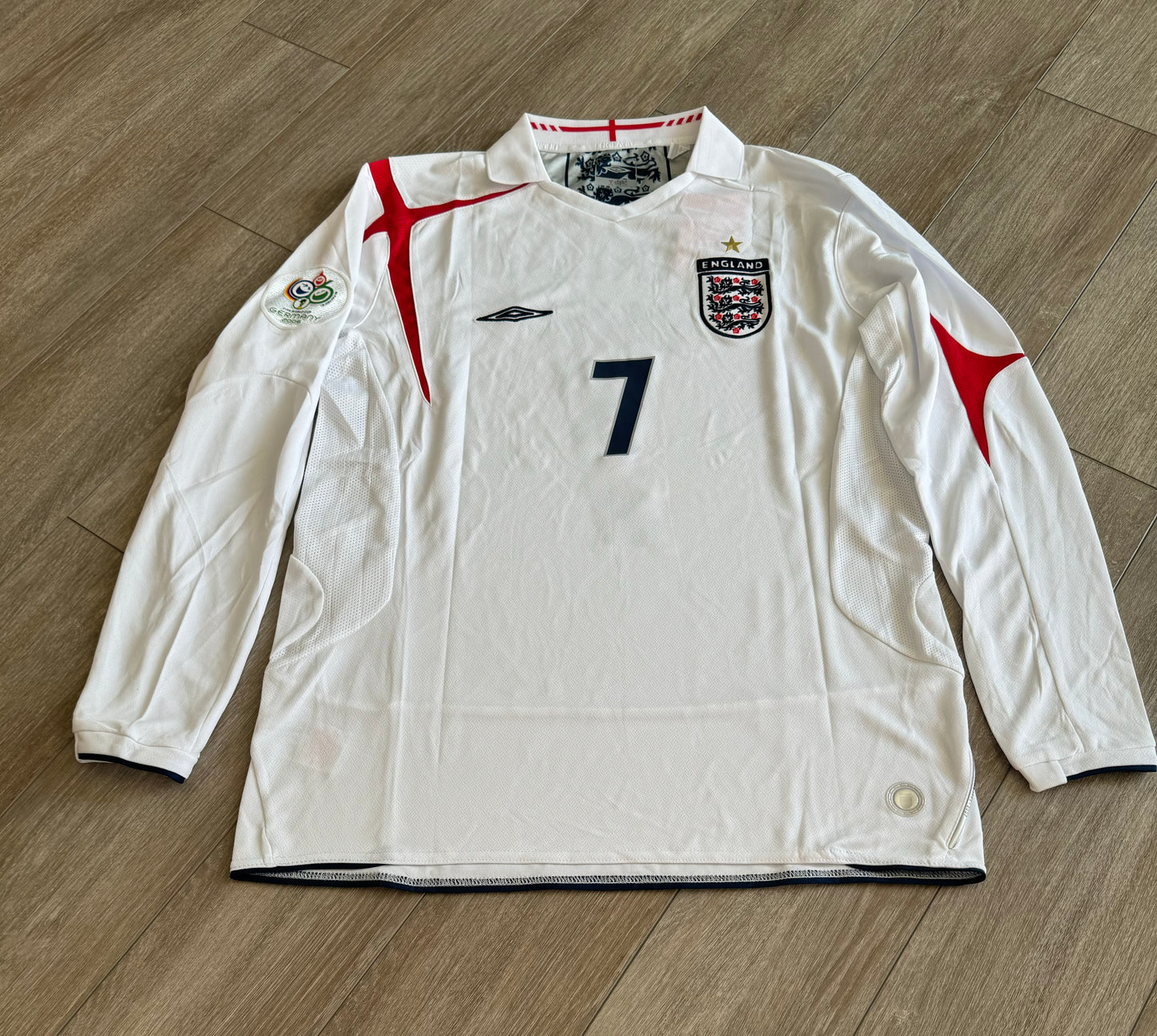 England WorldCup 2006 Retro Beckham 7