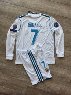 Real Madrid Retro 2018 Ronaldo 7 kids set