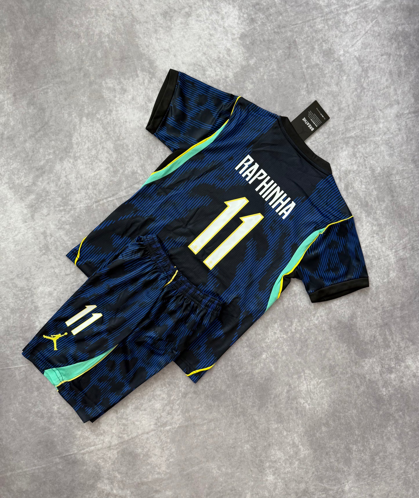 Brazil Away Soccer set 2026 Rapinha 11