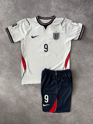 England Home Soccer Set Kids 2026 Kane 9