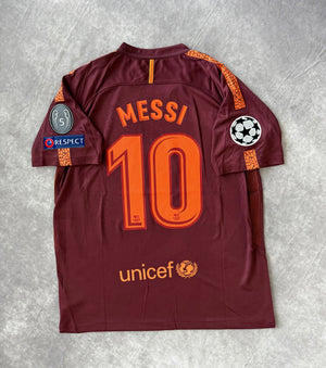 Barcelona Away Champions League 2018 Messi 10