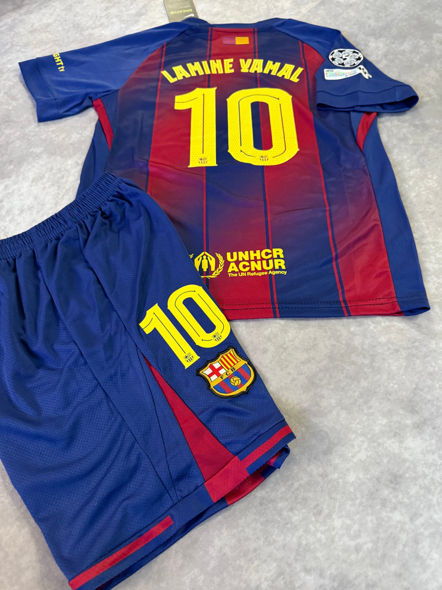 Barcelona FC Home 2026 Yamal 10 kids set