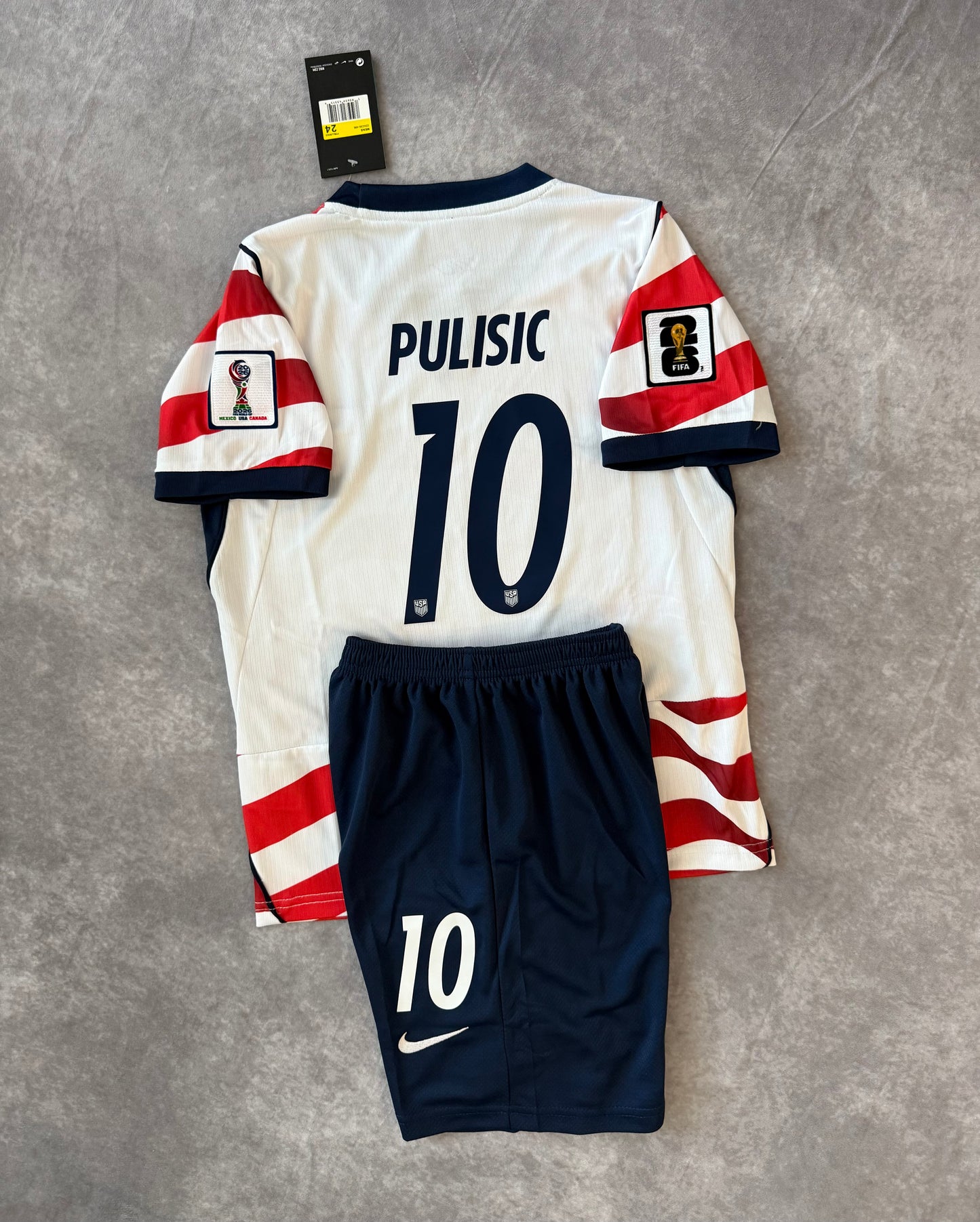 USA National Team Soccer set Kids 2026 Pulisic 10