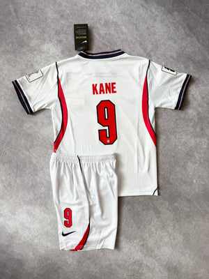 England Home Soccer Set Kids 2026 Kane 9